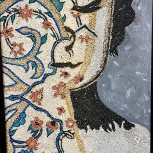 تابلو تکنیک معرق سنگی