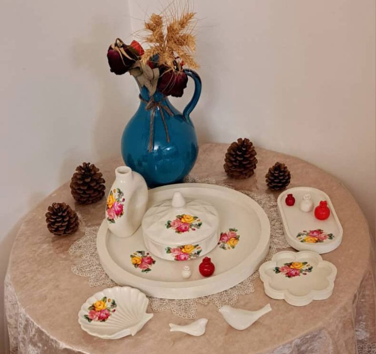 ست محصولات هنری سنگی