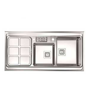 سینک آلات استیل البرز مدل  855/60